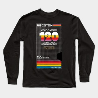 Retro VHS Tape Long Sleeve T-Shirt